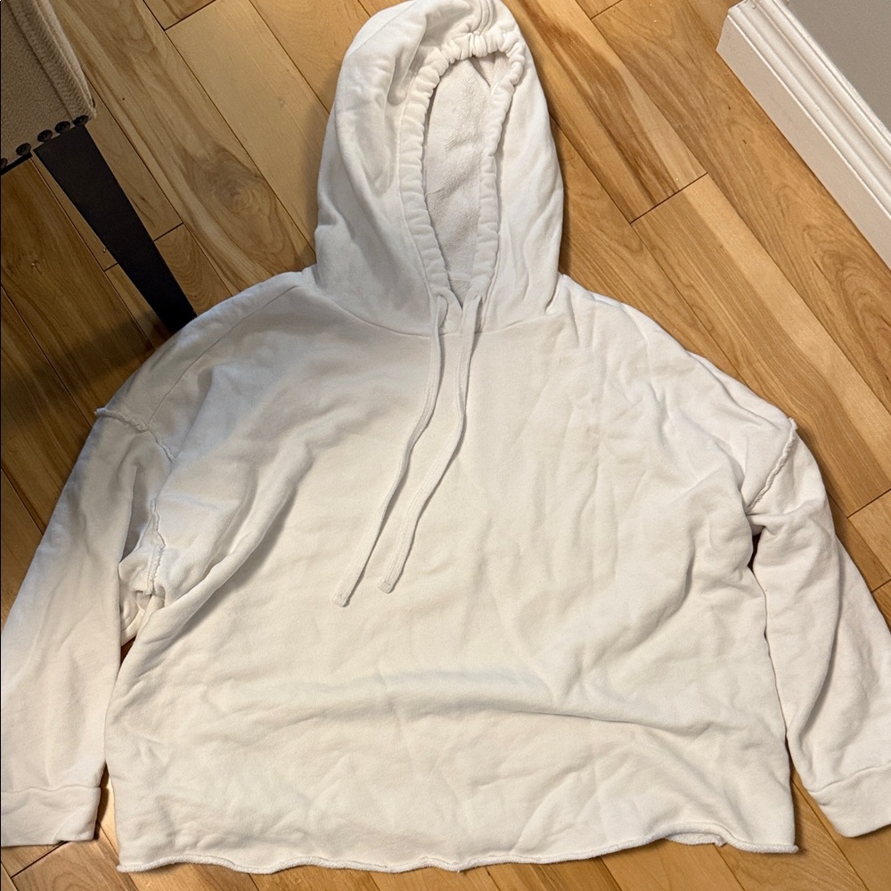 Eileen Fisher Women's White Hoodie